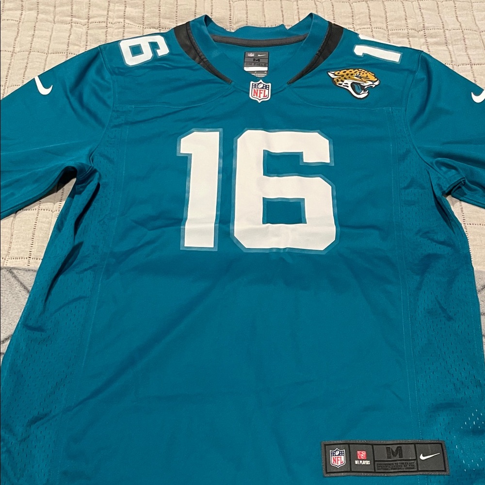 Custom Nike Jacksonville Jaguars Jersey Number 16 “Mac”